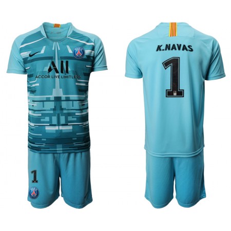 Koszulka Paris Saint-Germain Bramkarska K NAVAS 1 Dziecięcy III 2019-2020 Krótki Rękaw